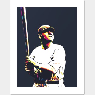 Babe Ruth Posters and Art